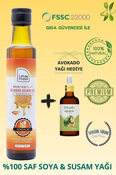 Las Frutas Yemeklik Susam & Soya Bitkisel Yağ Karışımı 250 ml