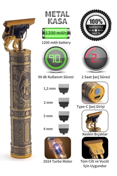 CVS Dn 7607 Saç Sakal Traş Makinesi