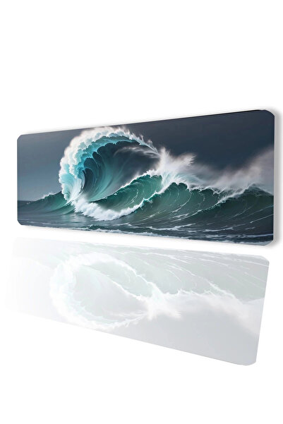 SonicTouch Majesty of the Waves Moon Star Anti-alunecare Gaming Player Deskto...