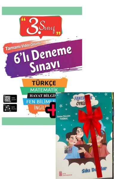 Ata Yayıncılık 3.sınıf Deneme Sınavı Paketi