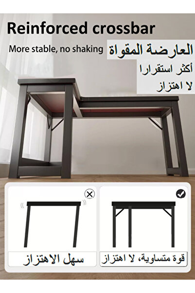 Wemart L-Shaped Desk, Gaming Corner Computer Writing Desk, Study Table, Black (140 x 100 cm)