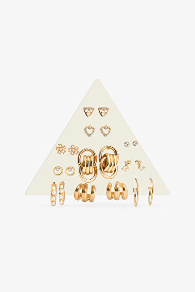 Penti Altın Rengi Mara 10'lu Küpe Seti