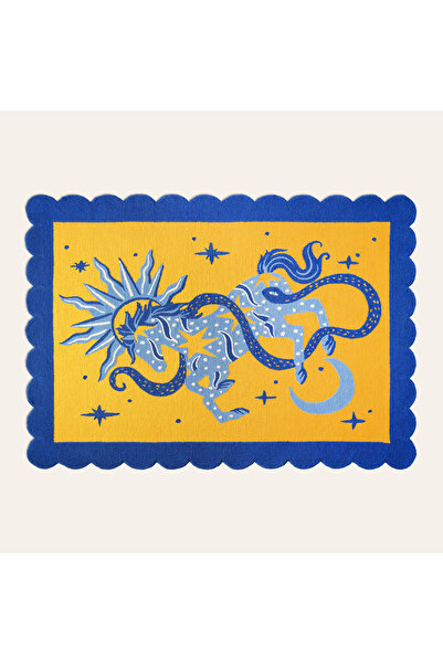 Zsa Zsa Zsu Laxıa Polyester Halı 160x230 Cm Sarı