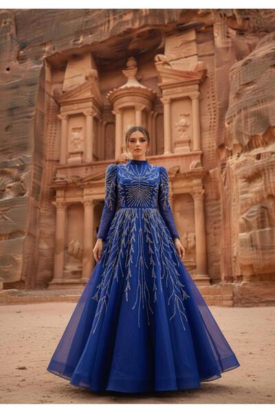 AbiyeSultan Kadın Tesettür Abiye - Sima Abiye - Nişan Söz Tesettür Abiye - Ka...