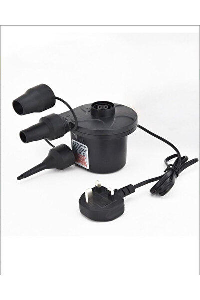 Gootoy Electric Air Pump with 3 Nozzles – Portable 2-in-1 Car & Home Inflator/Deflator