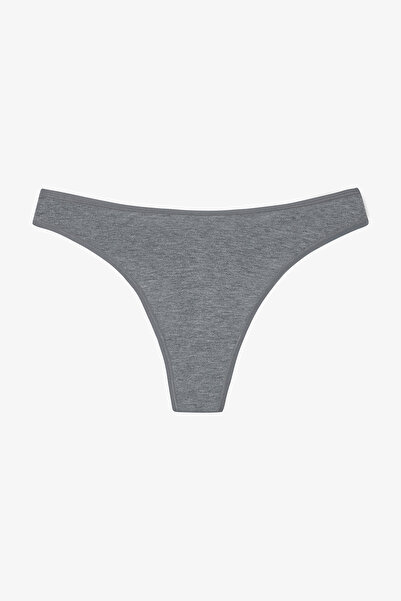 Penti Çiçek Desenli Quiet Rose Normal Bel 3'lü Pamuklu Tanga Külot