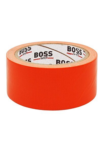 Boss Tape Turuncu Duct Tape Bez Tamir Bandı En:48 Boy:10mt