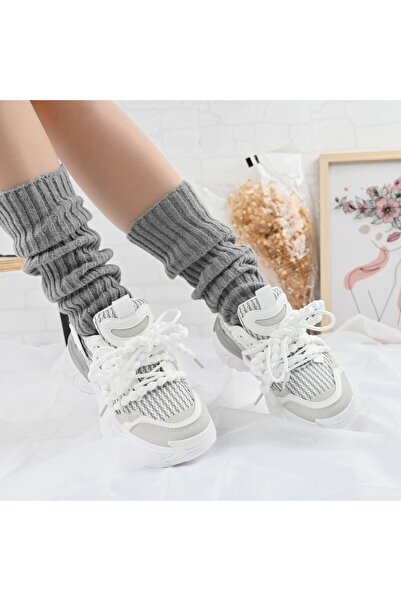 Tmall Pantofi sport pentru femei, cu inserții de plasă, D1392, albi