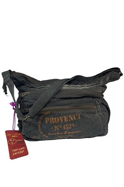 Old Cotton Quality Vintage Antique Casual Travel School Messenger Bag 28 cm X 26 cm