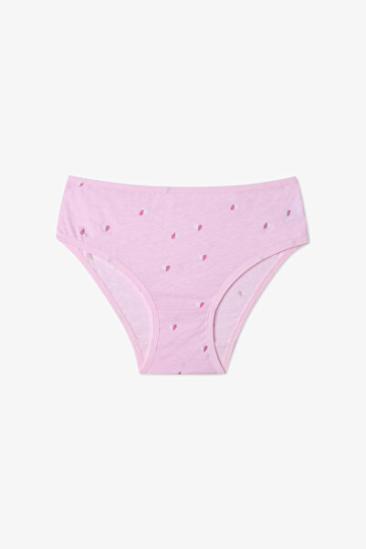 Penti Kız Çocuk Two Heart Kalp Desenli 5'li Külot