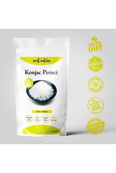 MOST NATURA Ketojenik 0 Karbonhidrat 0 Kalori Konjac Pirinci 200gr