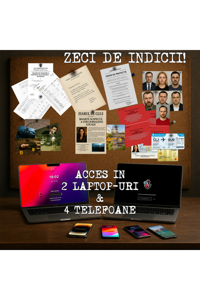 Misterul-Anchetelor Mary's Last Journey – Board Game (board game, 1–6 players)