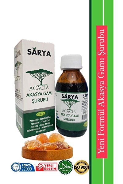SARYA Akasya Gamı Şurubu 125 ml