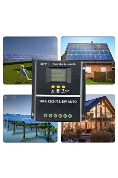 OEM Solar controller 12V/24V/36V/48V 100A LCD display
