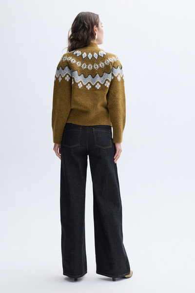 Mudo Jakarli Loose Fit Fishneck Sweater