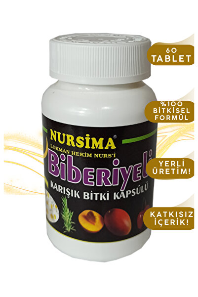 Nursima Mixed Herbal Capsule with Rosemary – 60's |   Natural Herbal Supplement Food