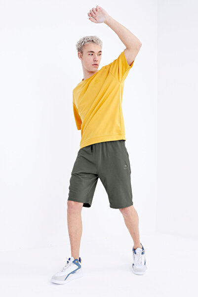 TOMMY LIFE Çağla Bağcıklı Standart Kalıp Basic Erkek Şort - 81212