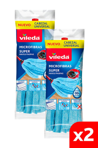 Vileda Microfiber Süper Havlu Paspas X 2 Adet