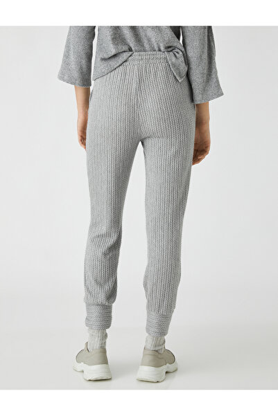 Koton Graue Jogginghose für Damen 3WAK30092EK