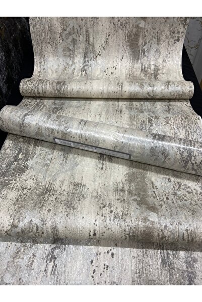 KOÇ YAPI DEKOR Tutkal Hediye 5.30 m2 Ithal gri Gümüş Sedefli kalın gramaj Dok...