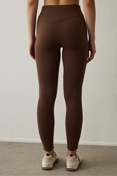 Penti Brown Warm Thermal Effect High Waist Leggings
