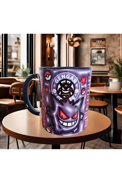 Mugs and love GENGAR POKEMON baskı hediyelik kaliteli porselen kupa