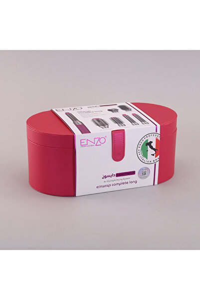 ENZO EN-4133 6-in-1 Electric Styling Set – Straightener, Curler, Dryer & Comb