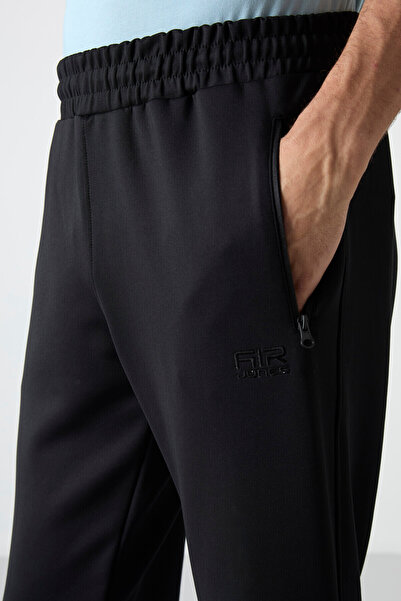 AIR JONES Barton Black Jogger Ανδρική φόρμα κάτω - 84952