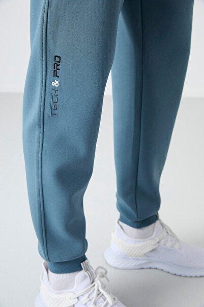 TOMMY LIFE Ανδρική αθλητική φόρμα Forest Green Lace-Up Skinny Leg - 84999