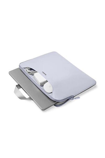 Tomtoc Light A21 13.5 - 14.4 Inç Çift Renk Sis Mavisi/füme Laptop Notebook Çantası - A21d3b1