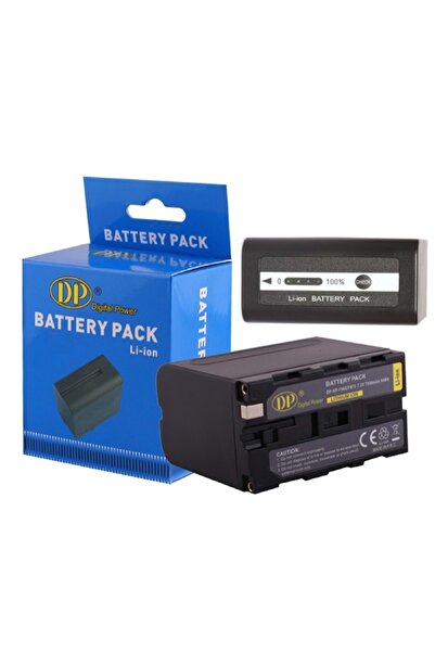 DP SONY HD1000,MC1500,MC2000,MC2500 UYUMLU NP-F970D BATARYA 7.2V 7800 mAh