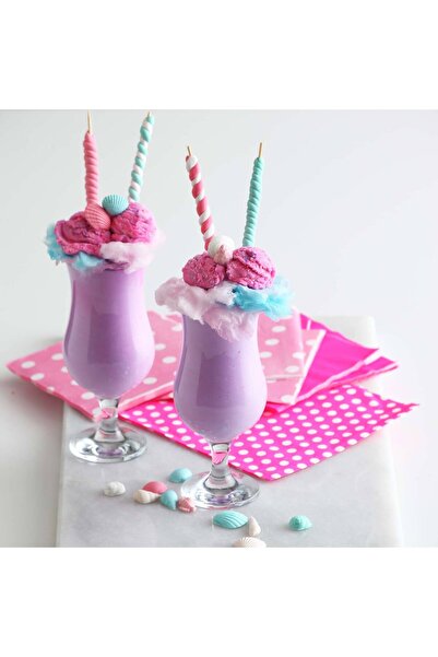 LAV Fiesta Glass Cocktail Glasses Set of 6 460 ml (Soft Drink/Smoothie/Milkshake/Iced Coffee Glasses)