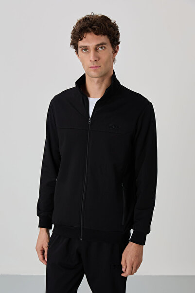 AIR JONES Σετ φόρμας Anton Black Jogger - 85178