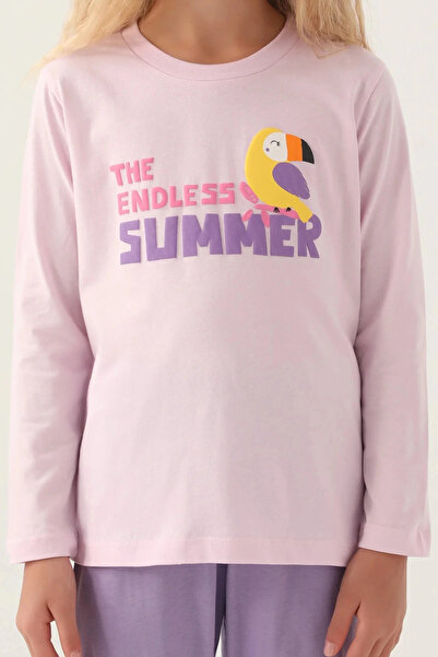 Rolypoly Girl's double set - rose