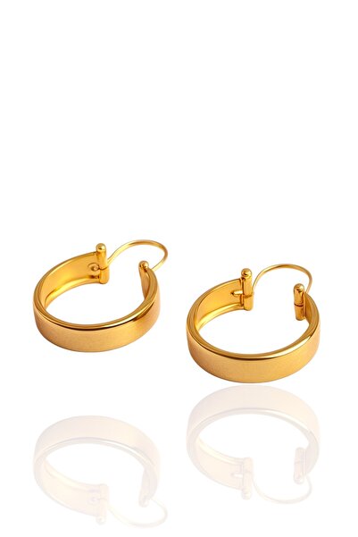 Güler Kuyumculuk Kadın Altın Halka Anne Küpesi