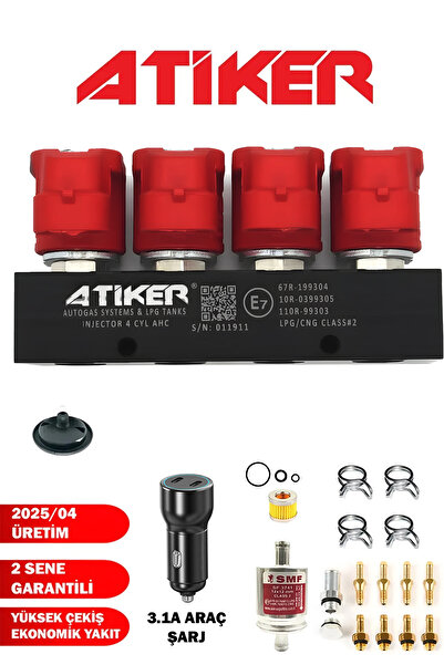 ATİKER ENJEKTÖR 4 SİLİNDİR 3 OHM