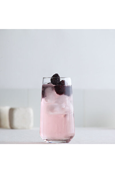 LAV Lal Glass Soft Drink Glass Set of 6 480 ml (Large Water/Cocktail Glass)