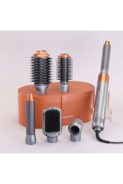 ENZO EN-4133 6-in-1 Electric Styling Set – Straightener, Curler, Dryer & Comb