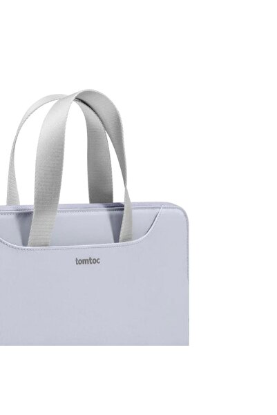 Tomtoc Light A21 13.5 - 14.4 Inç Çift Renk Sis Mavisi/füme Laptop Notebook Çantası - A21d3b1