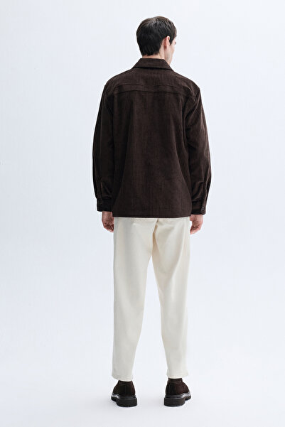 Mudo Comfort Fit Velvet Textured Jacket