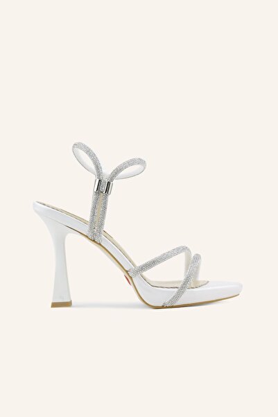 MARCATELLI Manila Mini Topuklu Gelin Ayakkabısı