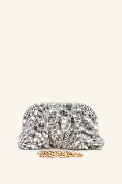 MARCATELLI Gümüş Işıl Mini Abiye Çanta