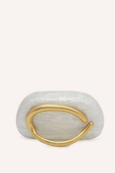 MARCATELLI Beyaz Abiye Çanta