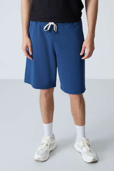 AIR JONES Parlament Cotton Thick Soft Textured Standard Fit Basic Men's Shorts - 81278