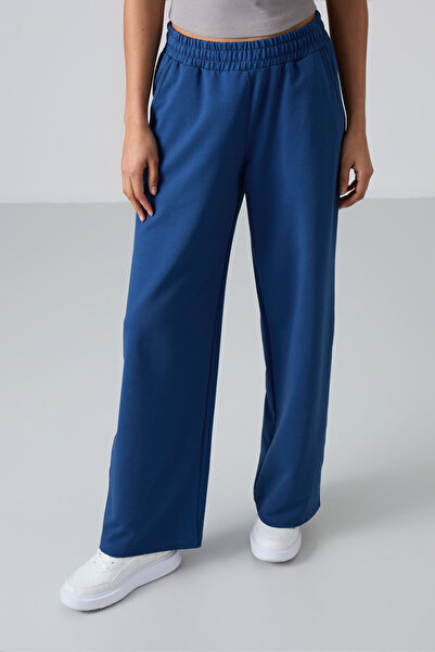 TOMMY LIFE Φαρδιά γυναικεία φούτερ με ψηλή μέση και τσέπες - 94567