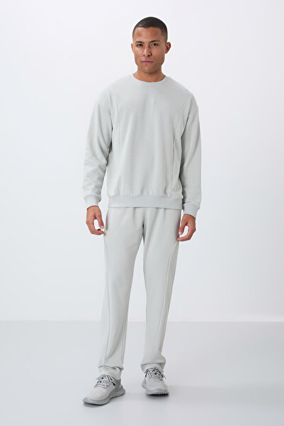 TOMMY LIFE Cotton Thick Smooth Textured Men's Tracksuit Set - O Neck, Comfort Fit -85263