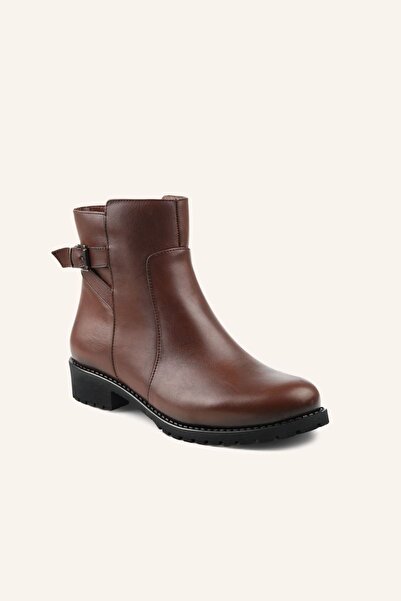 MARCATELLI Kahve Tokalı Bot