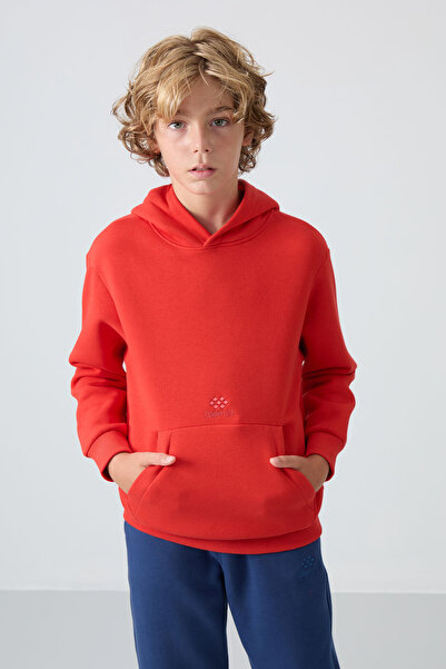 TOMMY LIFE Fiesta Cotton Thick Inside Fleece Soft Textured Standard Fit Printed Boys Sweatshirt - 11215