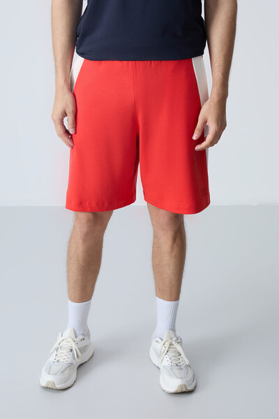 AIR JONES Fiesta Cotton Thick Soft Textured Standard Fit Basic Men's Shorts - 81280