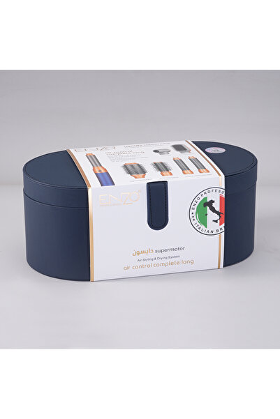 ENZO EN-4133 6-in-1 Electric Styling Set – Straightener, Curler, Dryer & Comb